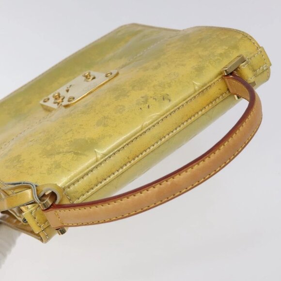 LOUIS VUITTON Monogram Vernis Spring Street Hand Bag Gris - Picture 6 of 16